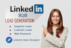 do b2b lead generation and linkedin lead generation