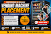 design unique vending machine locator by making cold calling