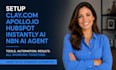 setup clay com, apollo io, hubspot, instantly ai, n8n ai agent