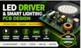 design led driver pcb smart lighting system, constant current power electronics