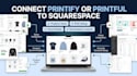 connect printify or printful to squarespace professionally
