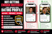 review your tinder, bumble and hinge dating profile