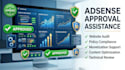 help get domain google adsense approval, audit, optimize and monetize