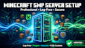 set up a lafree minecraft smp server with plugins optimization and security