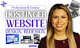 fix hostinger website design hostinger website redesign hostinger website design