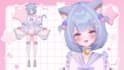 design and rig live 2d rigging vtuber model 2d vtuber model live2d commission