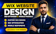 redesign wix website homepage landing page SEO optimization mobile responsive