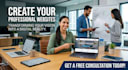 create a professional website for your business