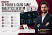 develop ai poker card game analytics system ocr strategy analysis and training