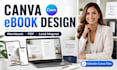 canva ebook design canva ebook formatting workbook design pdf design