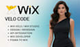professionally redesign your wix website with custom velo development