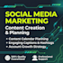 handle social media schedules and planning