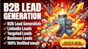 do b2b lead generation, targeted lead generation, and linkedin leads