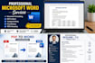 format and design professional ms word documents