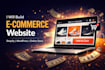build responsive website with HTML CSS javascript react