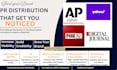 do online pr distribution, online press release distribution