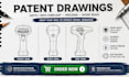 create uspto patent drawings and technical patent illustrations