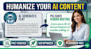 edit, fact check, and humanize your ai content