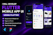develop responsive flutter UI and convert figma to flutter