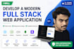develop a modern full stack web application