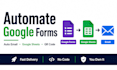 create a google form with auto email response and automation