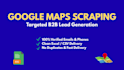 do web scraping and google maps data extraction