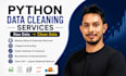 clean and preprocess your dataset using python and pandas