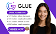 setup glue email integration glue email automation glue email marketing