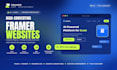 build a responsive framer website for saas and tech companies