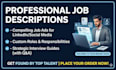 write a professional job description
