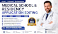 edit and strengthen your medical school or residency personal statement