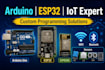 do arduino, esp32, esp8266 and nodemcu programming