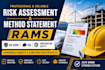 prepare professional risk assessment and method statement