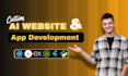 do ai website, mvp development, ai chatbot, ai saas, website development