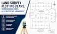 create land survey plotting plans, subdivision maps, and 2d autocad drawings
