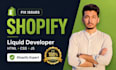 edit shopify theme code fix HTML CSS bugs add custom liquid sections