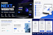 build a responsive and great UI landing page using nextjs