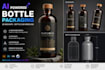 create ai powered bottle packaging 3d mockups bottle cad modeling