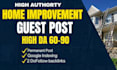 guest post on home improvement blogs with dofollow backlinks