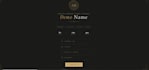create an animated digital business card in HTML