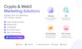 do crypto strategy consultant blockchain SEO ico marketing nft content creation