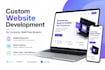 build a custom website as a frontend web developer