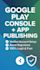 create google console account and publish your app