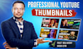 design proffessional youtube thumbnail