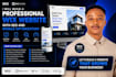 build a professional wix website with SEO and mobile optimization