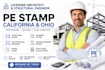 architectural engineer, structural design, stamp in califonia and ohio