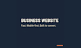 build a fast, premium and mobile first business website