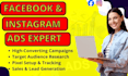 setup and manage high converting facebook ads campaign