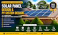 professional solar panel layout and pv system design