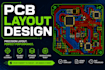 design professional pcb layout, schematic and gerber files